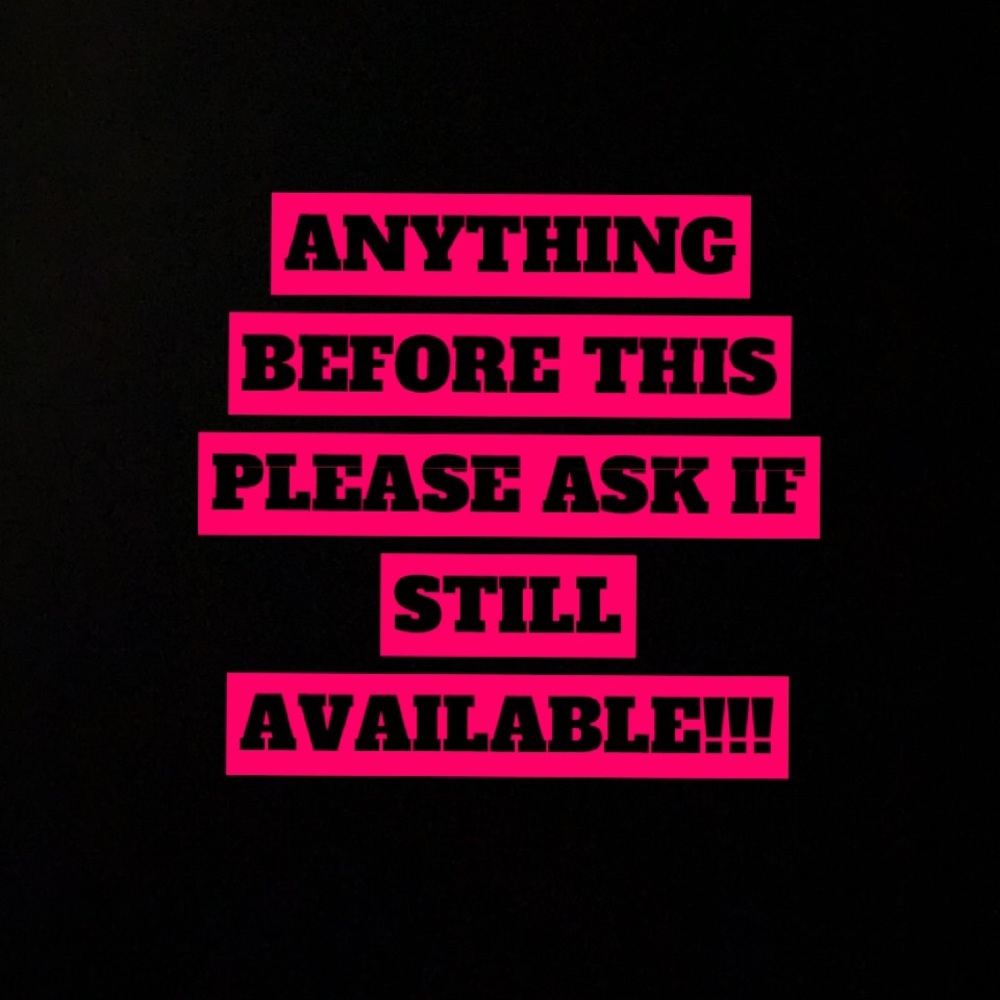 Anything before!!